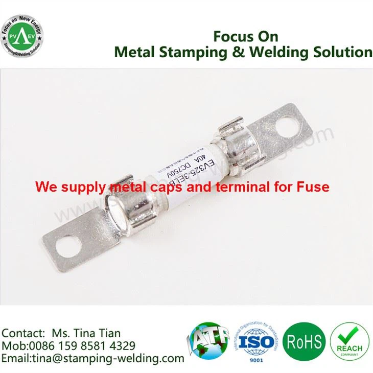 Copper Contact For Round Type EV Fuse