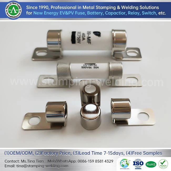 Copper Fuse Caps For Electrical Connectors