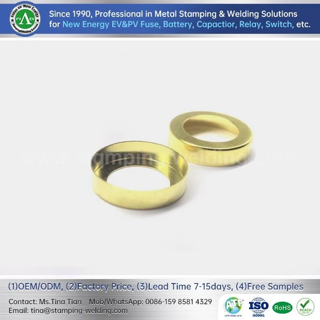 Large Brass Inner Cap For New Energy Automobile Fuse
