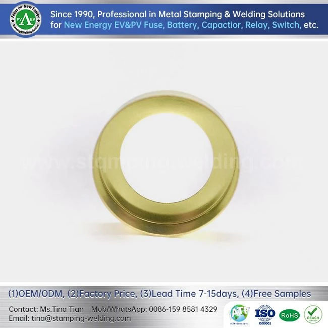 Large Brass Inner Cap For New Energy Automobile Fuse
