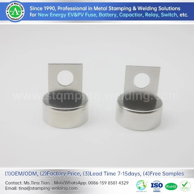 Laser Welding Cap Contact For Photovoltaic Fuse
