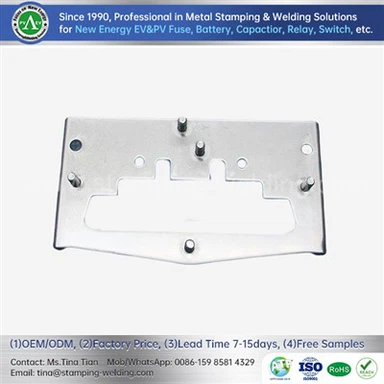 Peças de estampagem de chapa galvanizada para veículos elétricos
