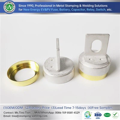 Energia solar fusível de bronze tampa interna