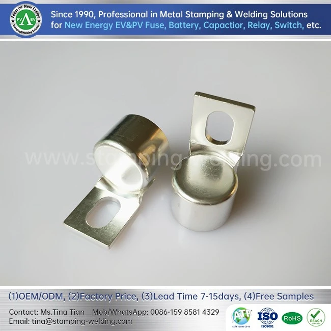 Cap And Contact For Electric Vehicle (EV) Fuses