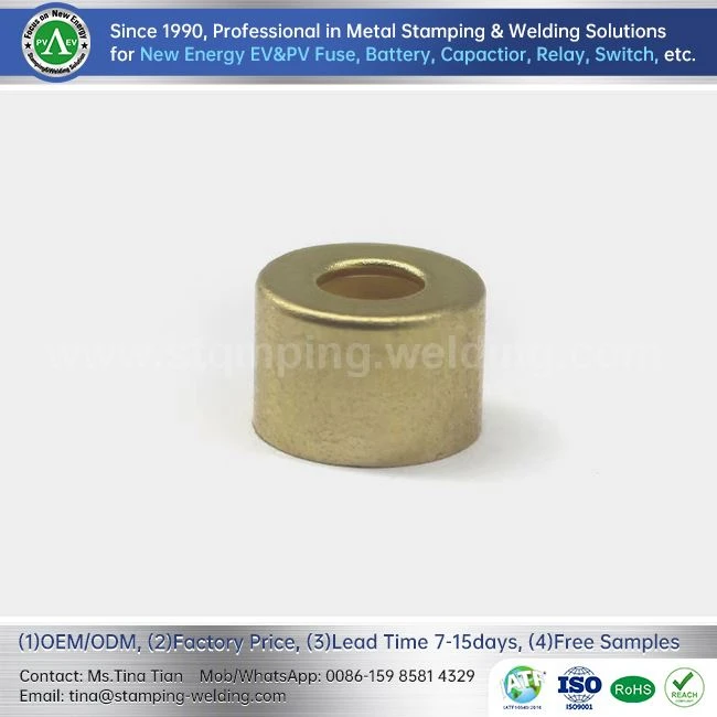 HEV Fuse Brass End Cap