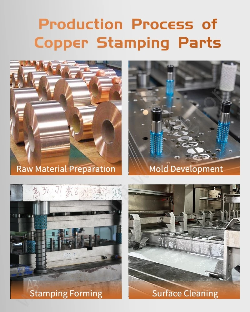 Production Process of Copper Stamped Electrical Contacts Production Process of Copper Stamped Electrical Contacts