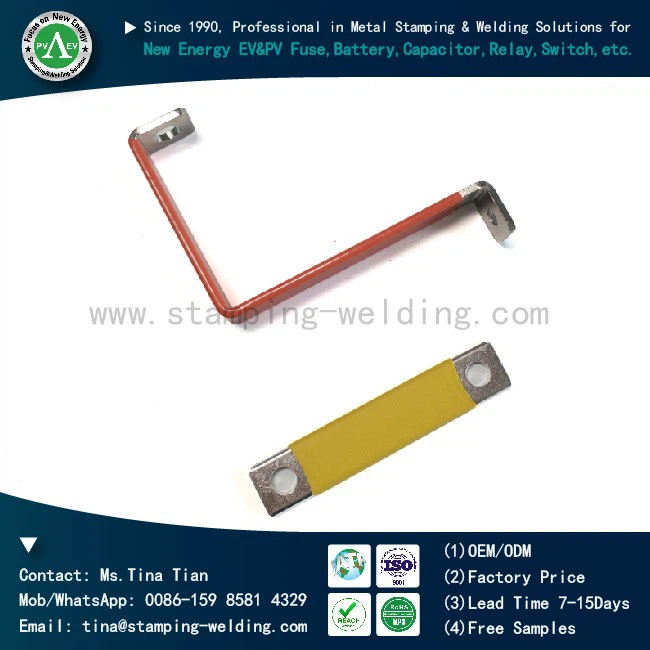 High Quality Insulated Flexible Copper Busbar with Heat Shrink Tubing