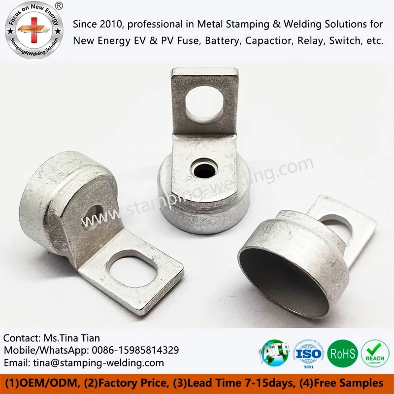 Copper Cap Contact for Eaton Bussmann Series EV Fuses