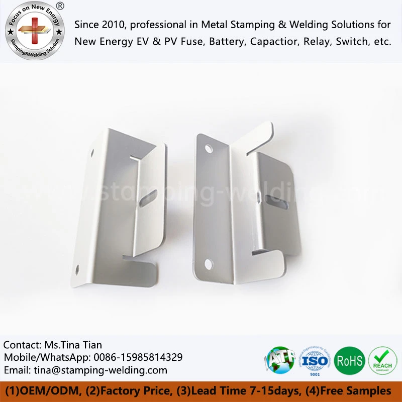Aluminum Solar Panel End Clamps for PV Mounting System Aluminum Solar Panel End Clamps for PV Mounting System