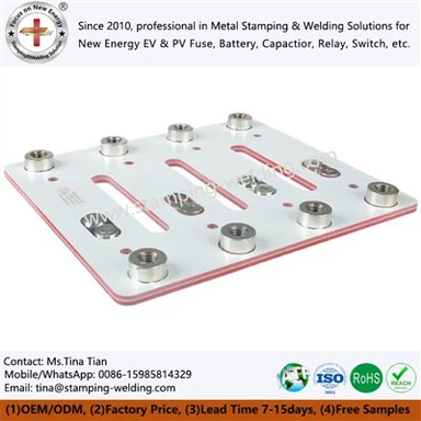 Barramento de cobre laminado para armazenamento de energia