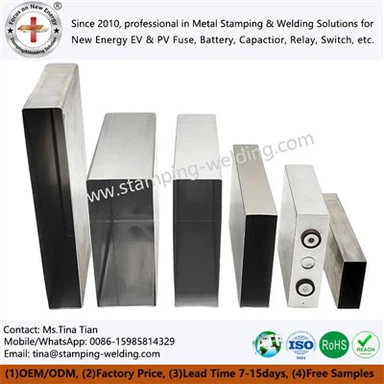 Revestimento de alumínio de célula de lítio