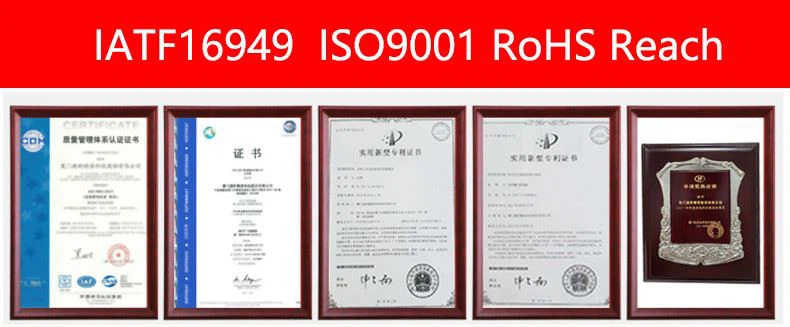 Certificate of Aluminum Prismatic Casings Certificate of Aluminum Prismatic Casings