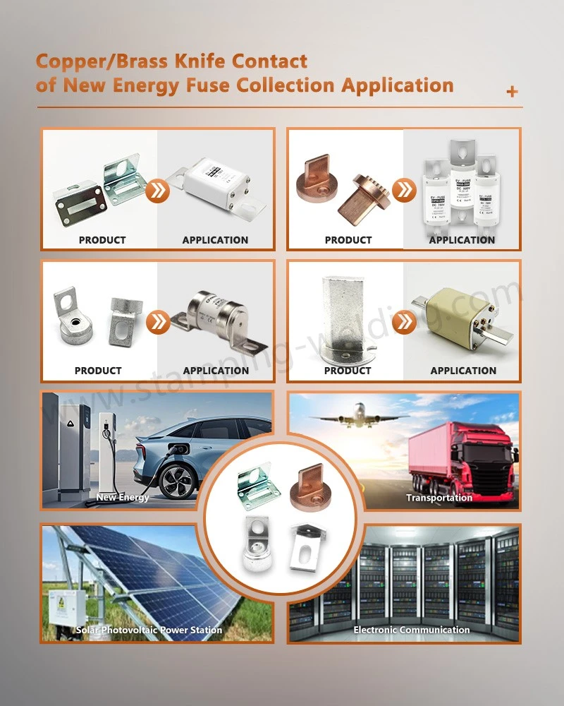 Quick-Blow Fuse Contact of New Energy Fuse Collection Application Quick-Blow Fuse Contact of New Energy Fuse Collection Application