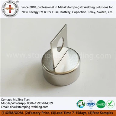 Tampa e contato para fusível de carregamento EV