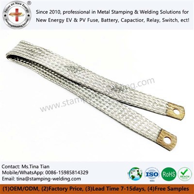 Barramentos flexíveis com terminal de metal