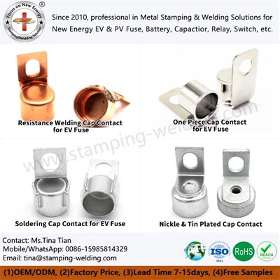 Conjunto de contato com tampa de fusíveis