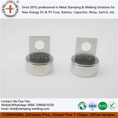 Contato do link do fusível e tampa final para carro automotivo