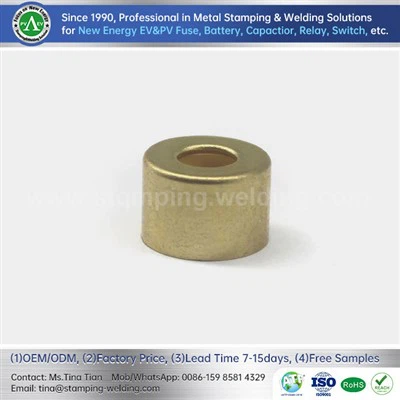 HEV Fuse Brass End Cap