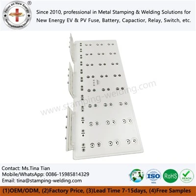 Shunt e barramento laminados